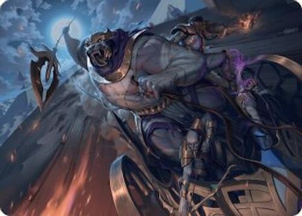 Zahur, Glory's Past Art Card (010) - Art Series: Aetherdrift