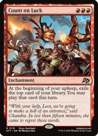 Count on Luck (118) - Promo Pack: Aetherdrift