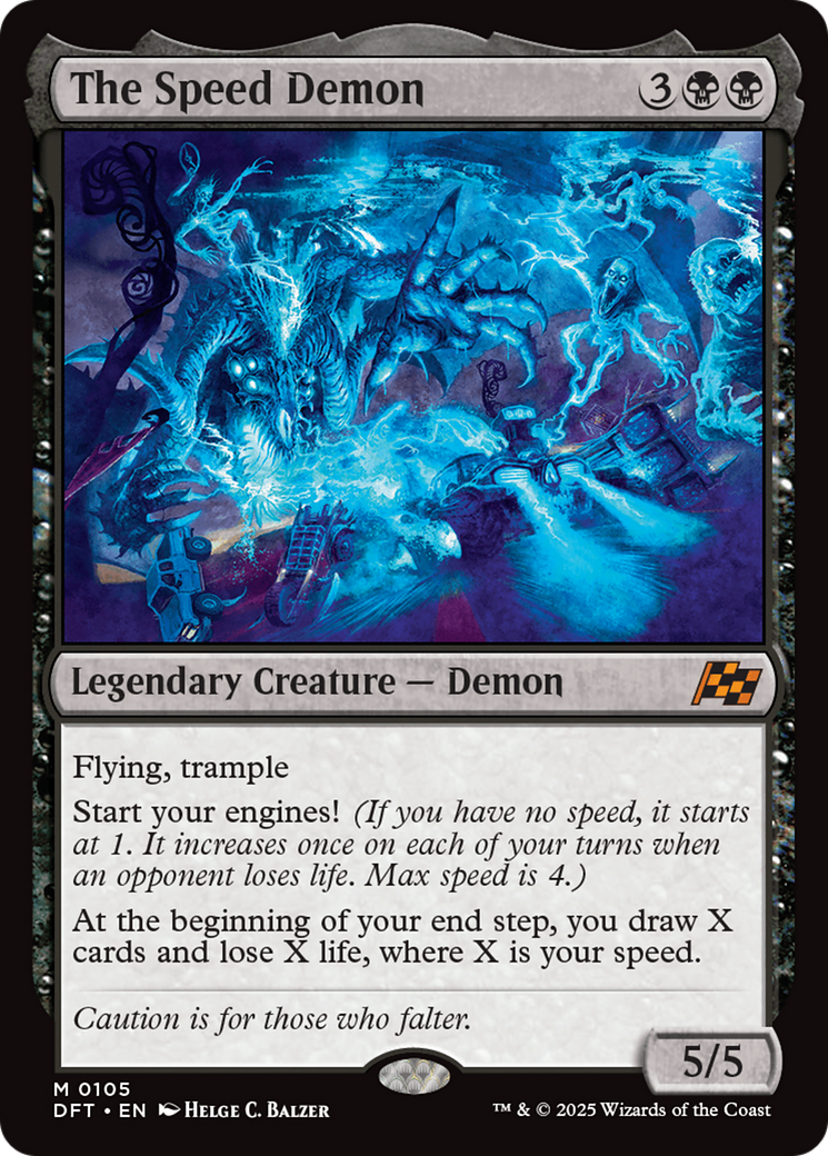 The Speed Demon Foil (105) - Aetherdrift
