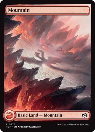 Mountain (275) Foil - Tarkir: Dragonstorm