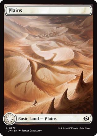 Plains (272) Foil - Tarkir: Dragonstorm