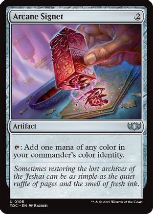 Arcane Signet (105) - Commander: Tarkir: Dragonstorm