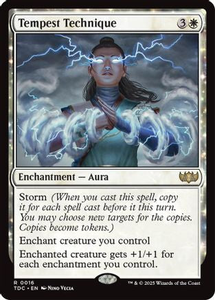 Tempest Technique (016) - Commander: Tarkir: Dragonstorm