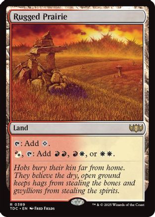 Rugged Prairie (389) - Commander: Tarkir: Dragonstorm