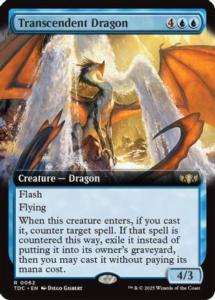 Transcendent Dragon (Extended Art) (062) - Commander: Tarkir: Dragonstorm