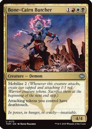 Bone-Cairn Butcher (173) Foil - Tarkir: Dragonstorm