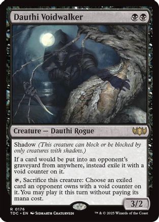 Dauthi Voidwalker (176) - Commander: Tarkir: Dragonstorm
