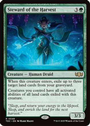 Steward of the Harvest (048) - Commander: Tarkir: Dragonstorm