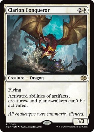 Clarion Conqueror (005) - Tarkir: Dragonstorm
