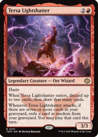 Tersa Lightshatter (127) Foil - Tarkir: Dragonstorm