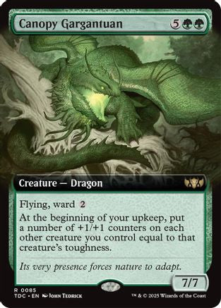 Canopy Gargantuan (Extended Art) (085) - Commander: Tarkir: Dragonstorm