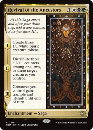 Revival of the Ancestors (218) - Tarkir: Dragonstorm