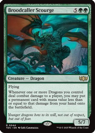 Broodcaller Scourge (044) - Commander: Tarkir: Dragonstorm