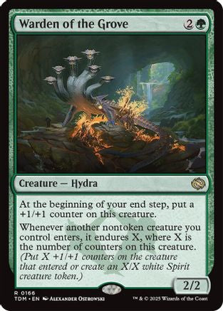 Warden of the Grove (166) Foil - Tarkir: Dragonstorm