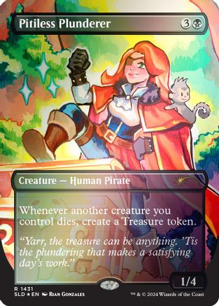 Pitiless Plunderer (Rainbow Foil) (1431) Foil - Secret Lair Drop Series