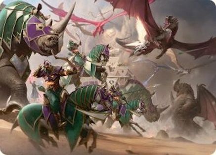 United Battlefront Art Card (5/54) (005) - Art Series: Tarkir: Dragonstorm