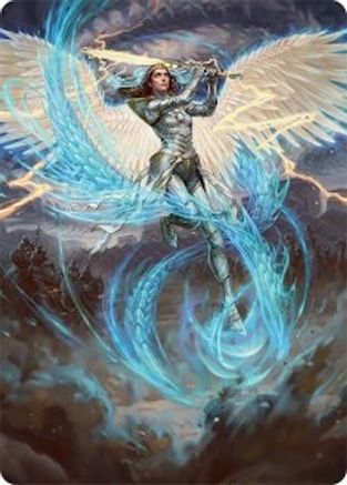 Elspeth, Storm Slayer Art Card (49/54) (049) - Art Series: Tarkir: Dragonstorm