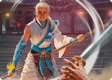 Humbling Elder Art Card (7/54) (Gold-Stamped) (007) - Art Series: Tarkir: Dragonstorm