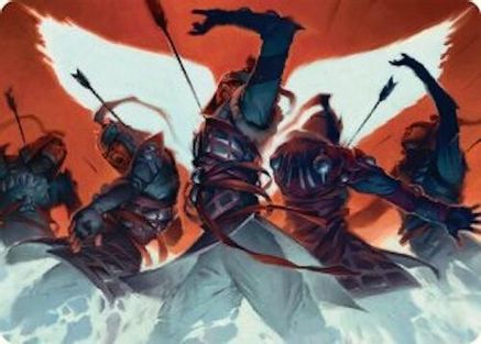 Desperate Measures Art Card (11/54) (011) - Art Series: Tarkir: Dragonstorm