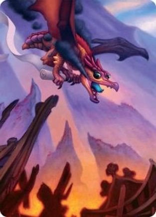 Scavenger Regent Art Card (45/54) (045) - Art Series: Tarkir: Dragonstorm