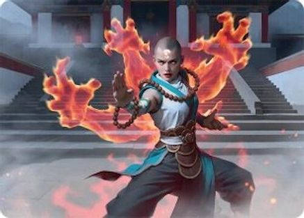 Flamehold Grappler Art Card (24/54) (024) - Art Series: Tarkir: Dragonstorm