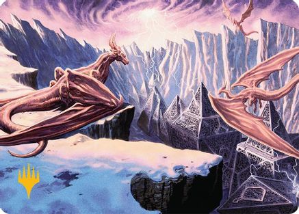 Maelstrom of the Spirit Dragon (42/54) (Gold-Stamped) (042) - Art Series: Tarkir: Dragonstorm