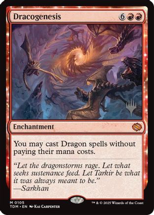 Dracogenesis Foil (105) - Promo Pack: Tarkir: Dragonstorm