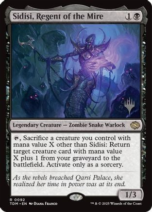 Sidisi, Regent of the Mire (092) - Promo Pack: Tarkir: Dragonstorm
