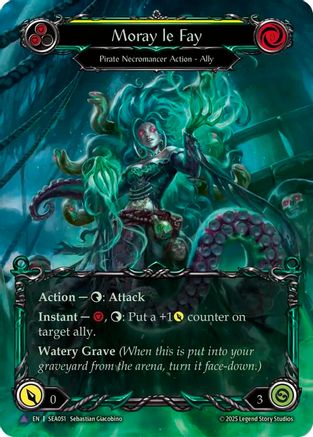 Moray le Fay (Marvel) (SEA051) Cold Foil - High Seas