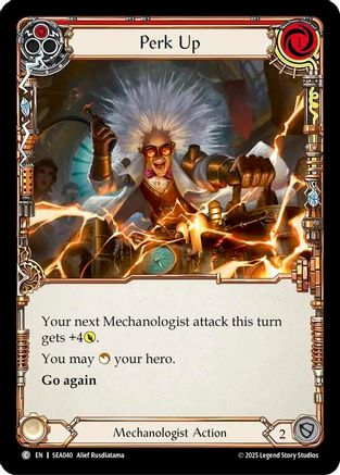 Perk Up (SEA040) Rainbow Foil - High Seas