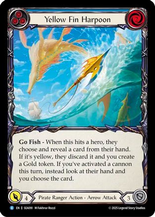 Yellow Fin Harpoon (SEA091) - High Seas
