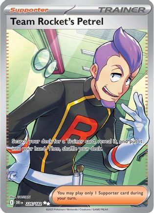 Team Rocket's Petrel (226) Holofoil - Destined Rivals