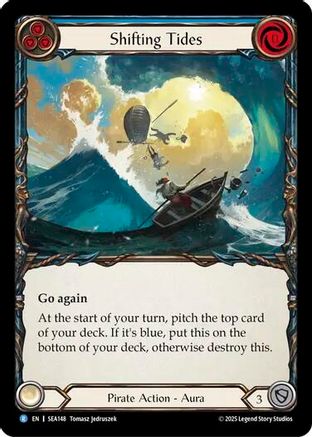 Shifting Tides (SEA148) Rainbow Foil - High Seas
