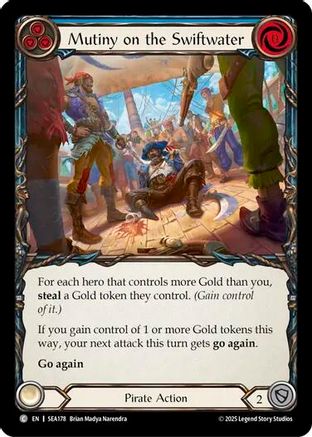 Mutiny on the Swiftwater (SEA178) Rainbow Foil - High Seas