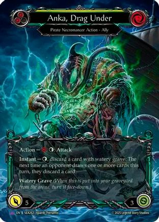 Anka, Drag Under (SEA262) Cold Foil - High Seas