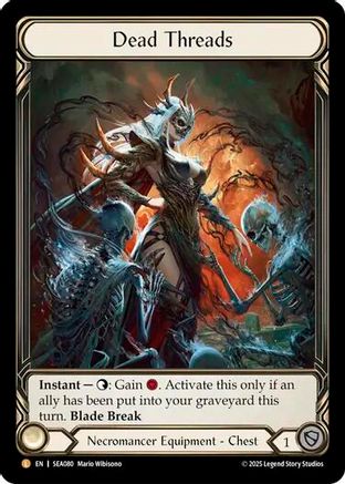 Dead Threads (SEA080) Cold Foil - High Seas