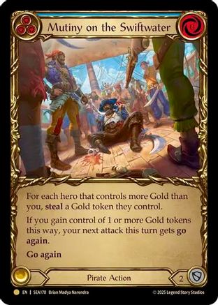 Mutiny on the Swiftwater (SEA178) Cold Foil - High Seas