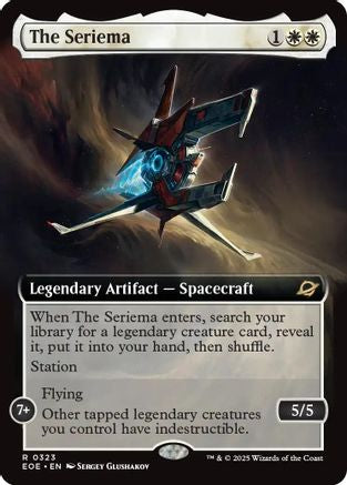 The Seriema (Extended Art) (323) Foil - Edge of Eternities