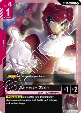 Athrun Zala (ST04-011) - Starter Deck 04 SEED Strike