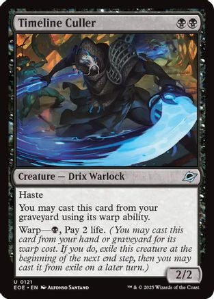 Timeline Culler (121) Foil - Edge of Eternities