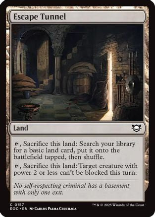 Escape Tunnel (157) - Commander: Edge of Eternities