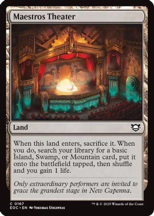 Maestros Theater (167) - Commander: Edge of Eternities