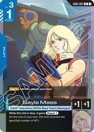 Sayla Mass (GD01-087) Holofoil- Newtype Rising