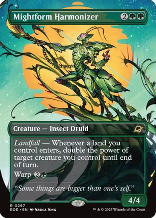 Mightform Harmonizer (Borderless) (297) Foil - Edge of Eternities