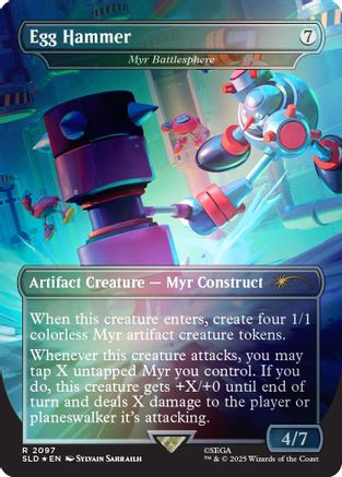Myr Battlesphere (Egg Hammer) (2097) Foil - Secret Lair Drop