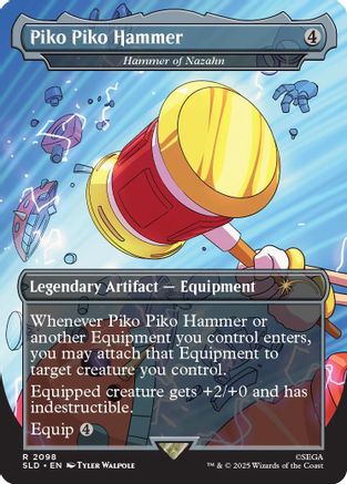 Piko Piko Hammer - Hammer of Nazahn (2098) - Secret Lair Drop Series