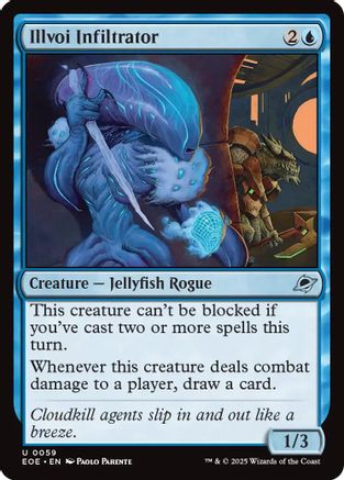 Illvoi Infiltrator (059) Foil - Edge of Eternities
