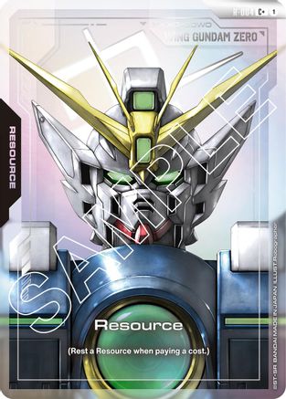 Resource (R-004) (C+) (R-004) Holofoil- Newtype Rising
