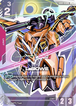 LaGOWE (R+) (GD01-050) Holofoil- Newtype Rising