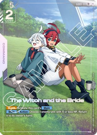 The Witch and the Bride (R+) (GD01-117) Holofoil- Newtype Rising